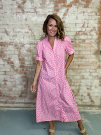 Parker Printed Midi Dress
