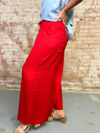 Kristie Solid Wide Leg Pants