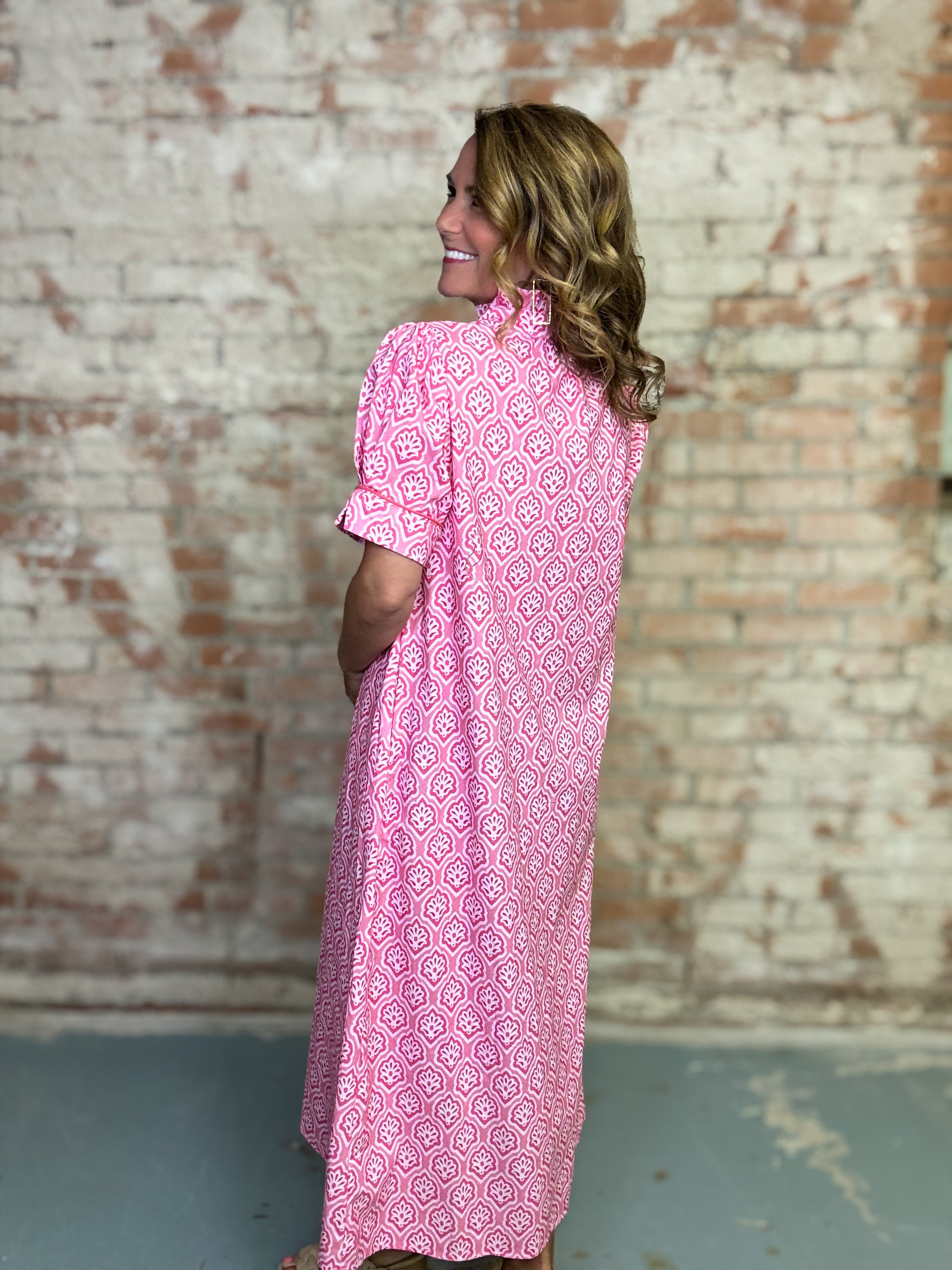 Parker Printed Midi Dress