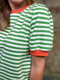 Aileen Stripe Top