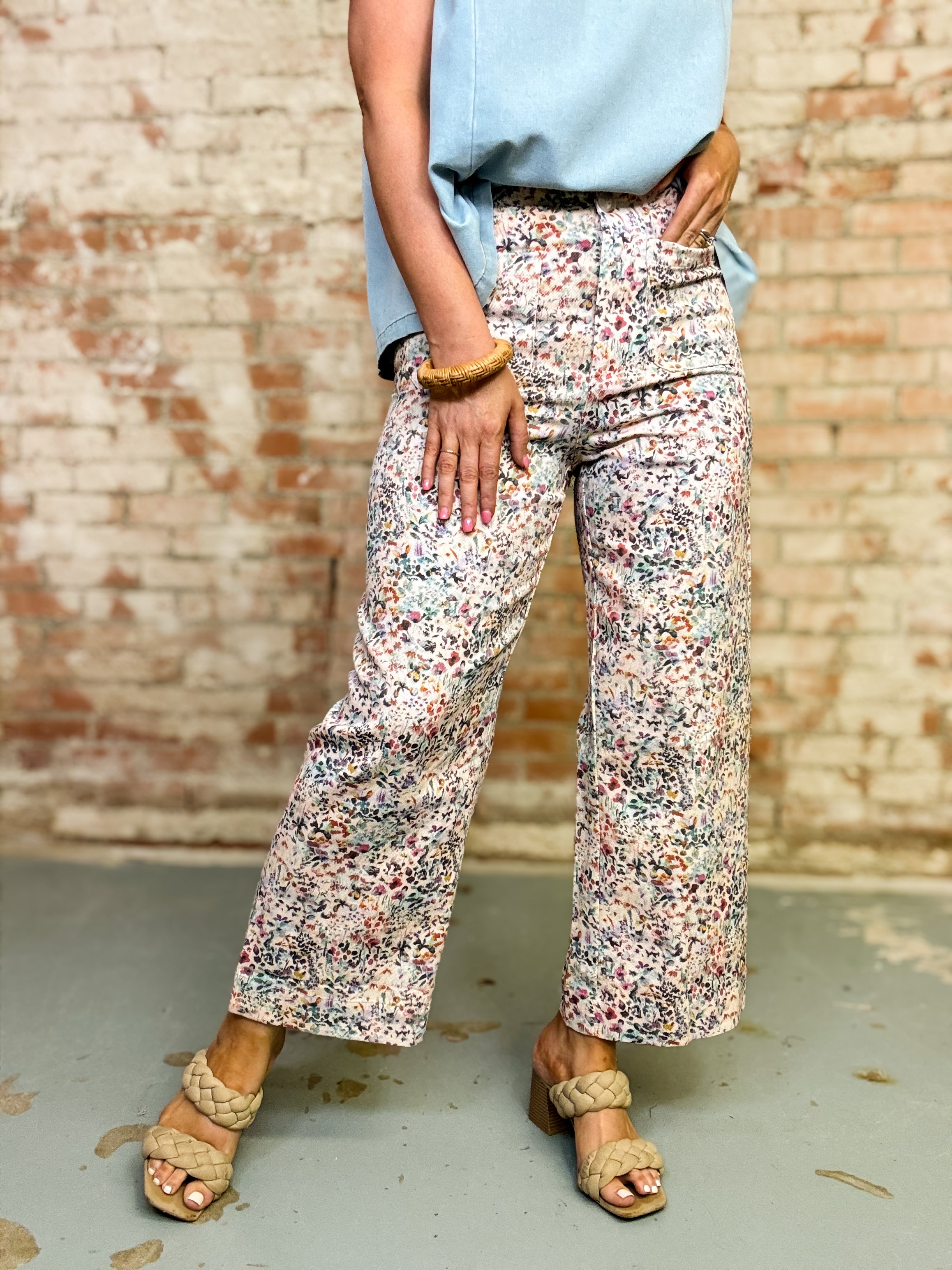 Saige Floral Pants