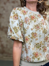 Belinda Floral Top
