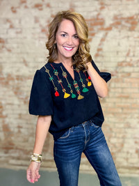 Yuli Tassel Top