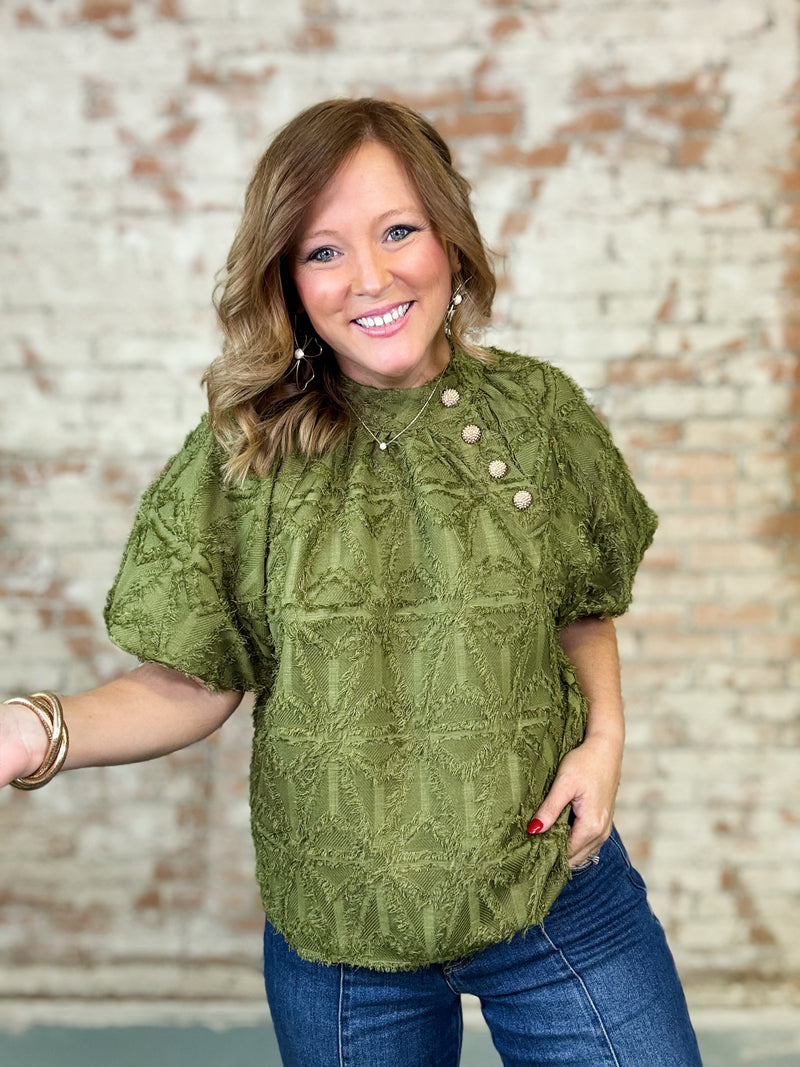 THML Marley Textured Top