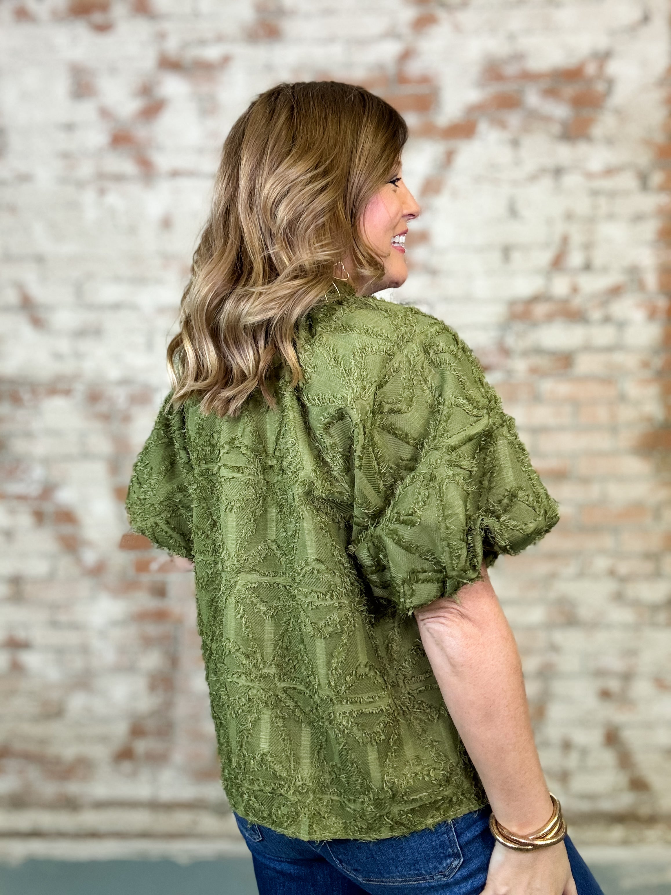 THML Marley Textured Top