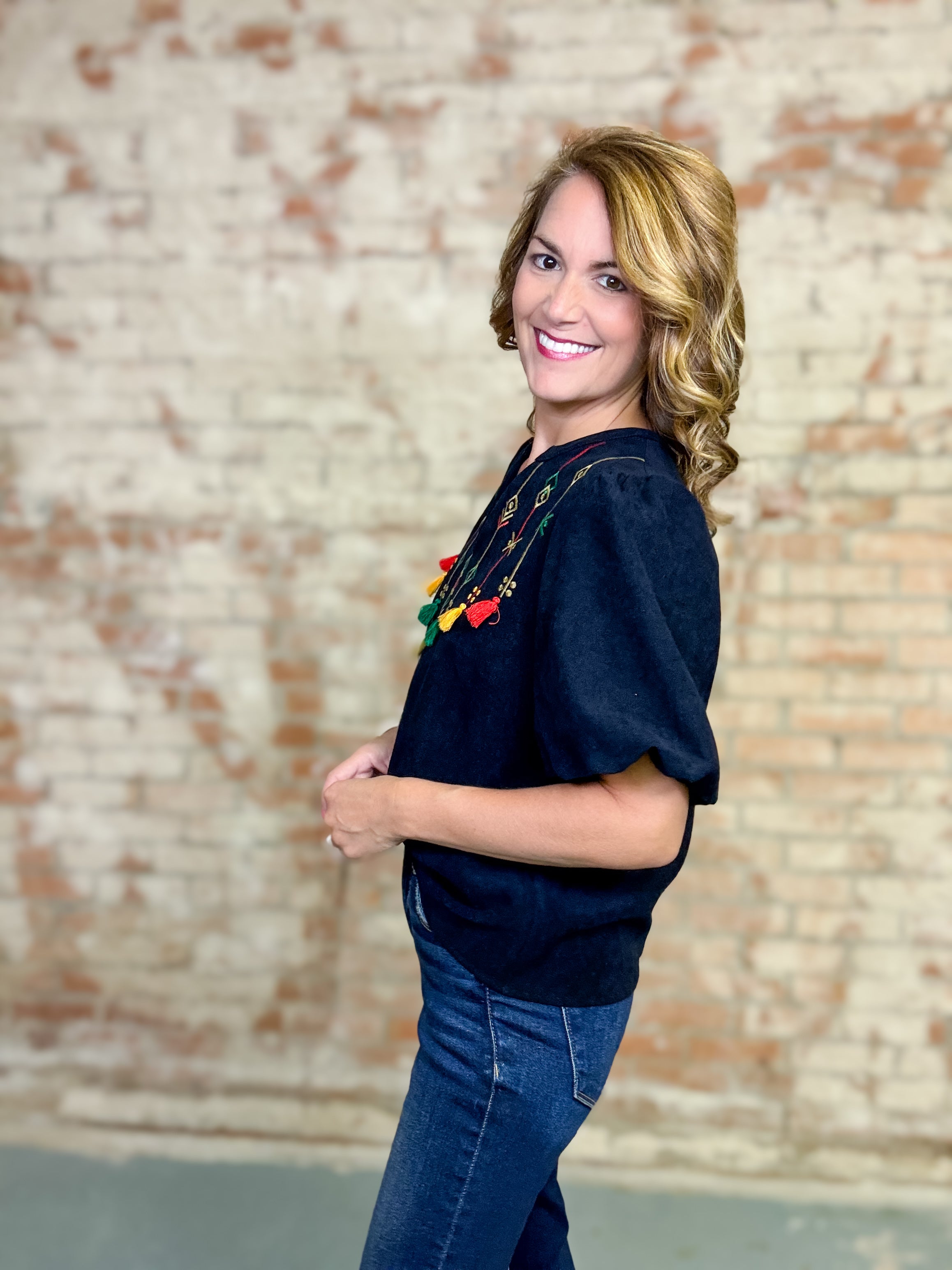 Yuli Tassel Top