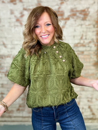 THML Marley Textured Top