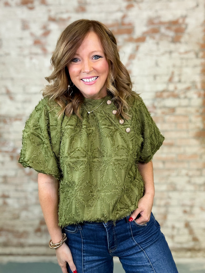 THML Marley Textured Top