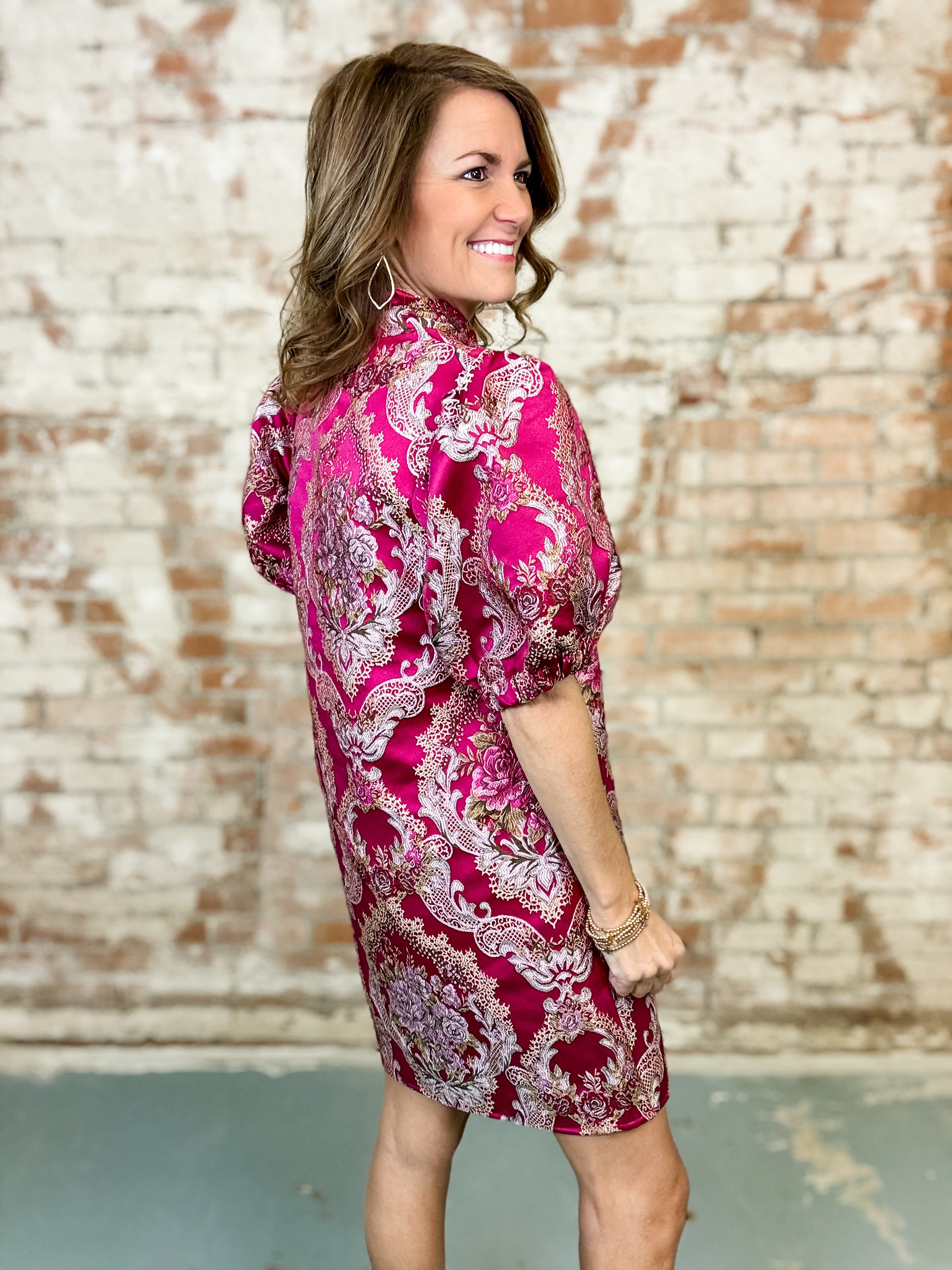 THML Tulsa Jacquard Dress