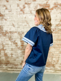 THML Chloe Flutter Sleeve Top