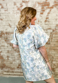 THML Brittini Puff Sleeve Dress