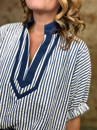 Fannie Stripe Top