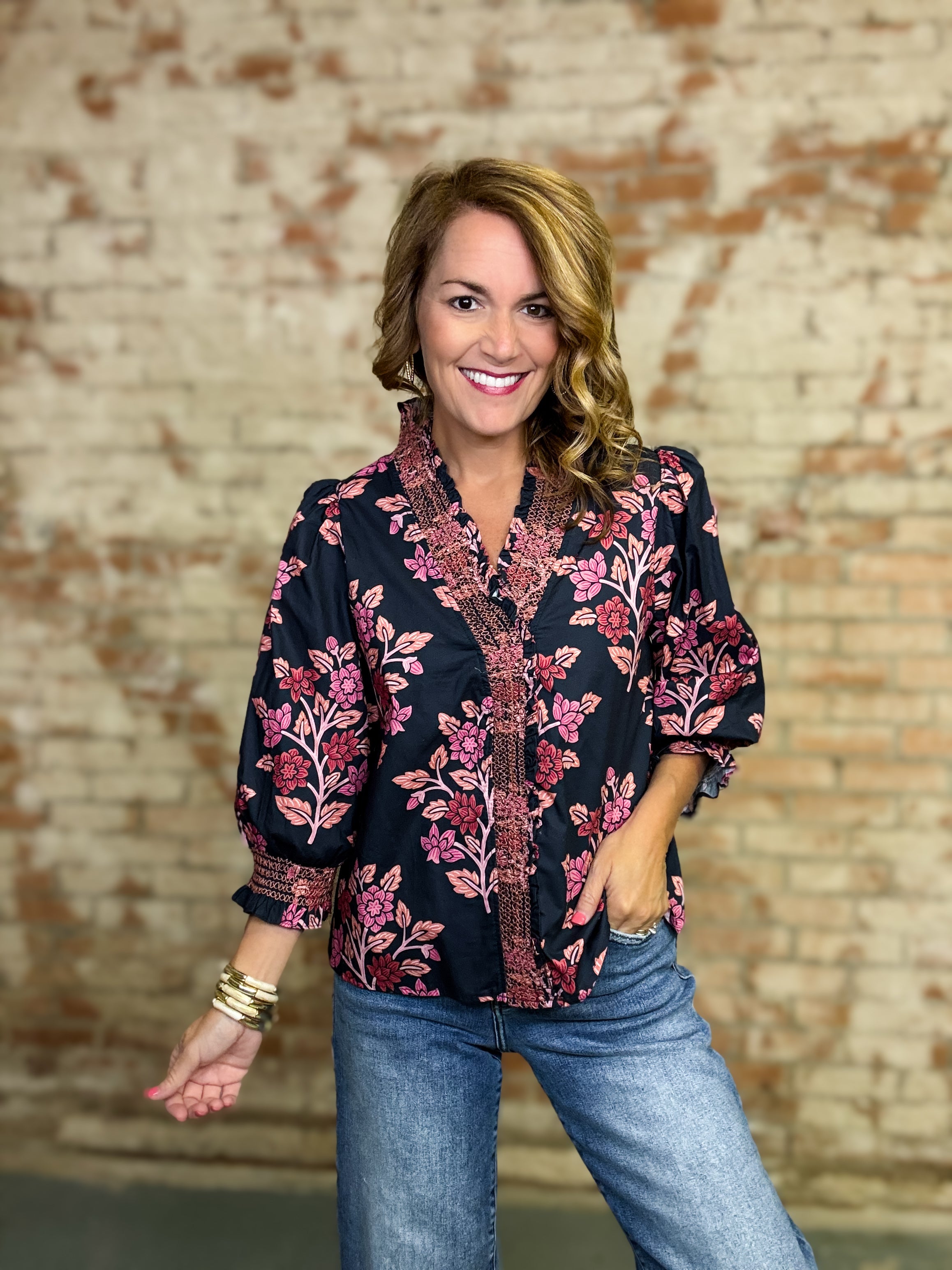 Lorie Floral Top
