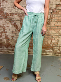 Brittany Stripe Linen Pants