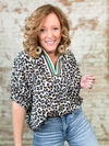 Benton Leopard Print Top