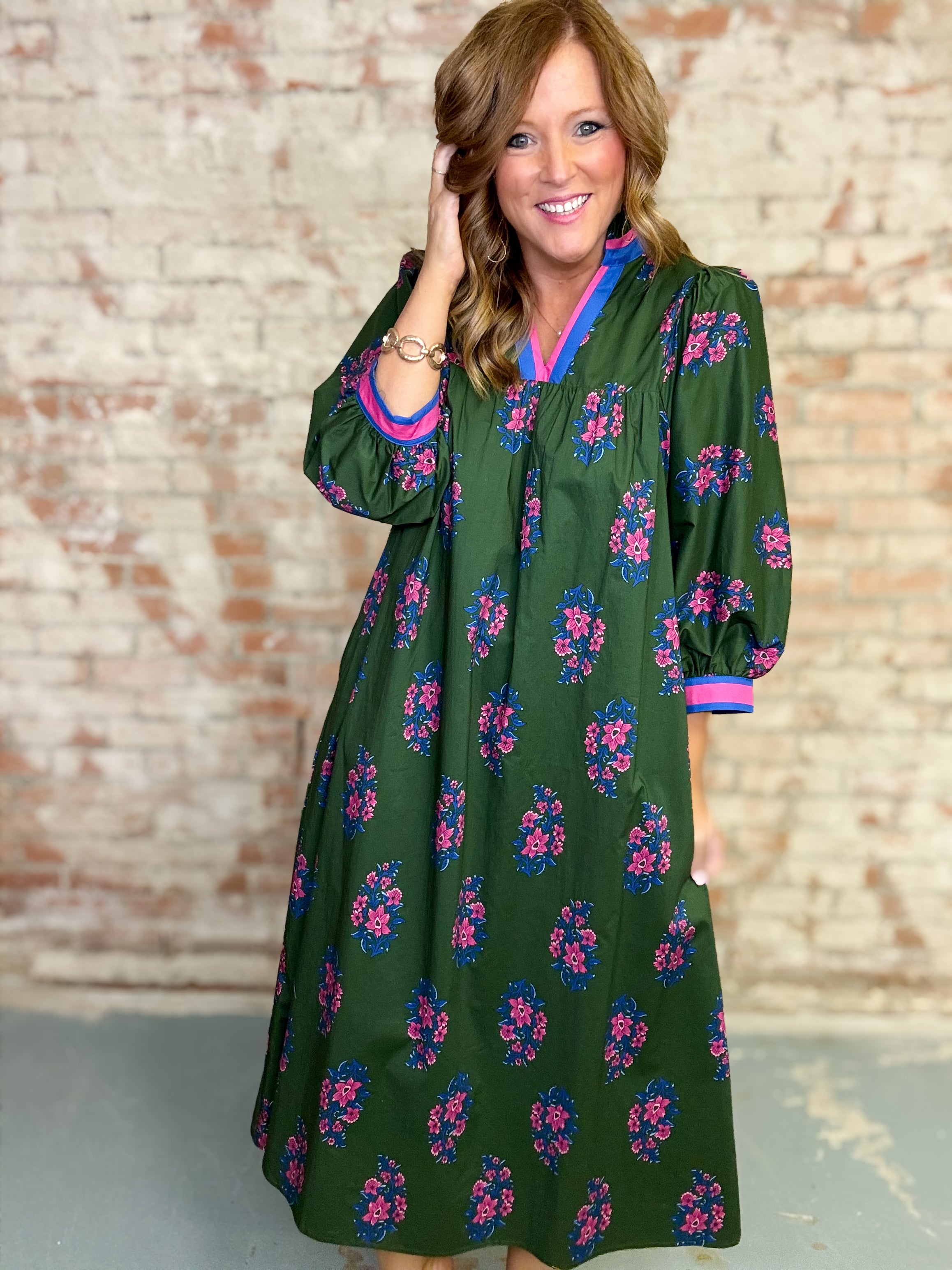 Susanna Floral Midi Dress