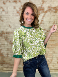 Scarlett Floral Print Top
