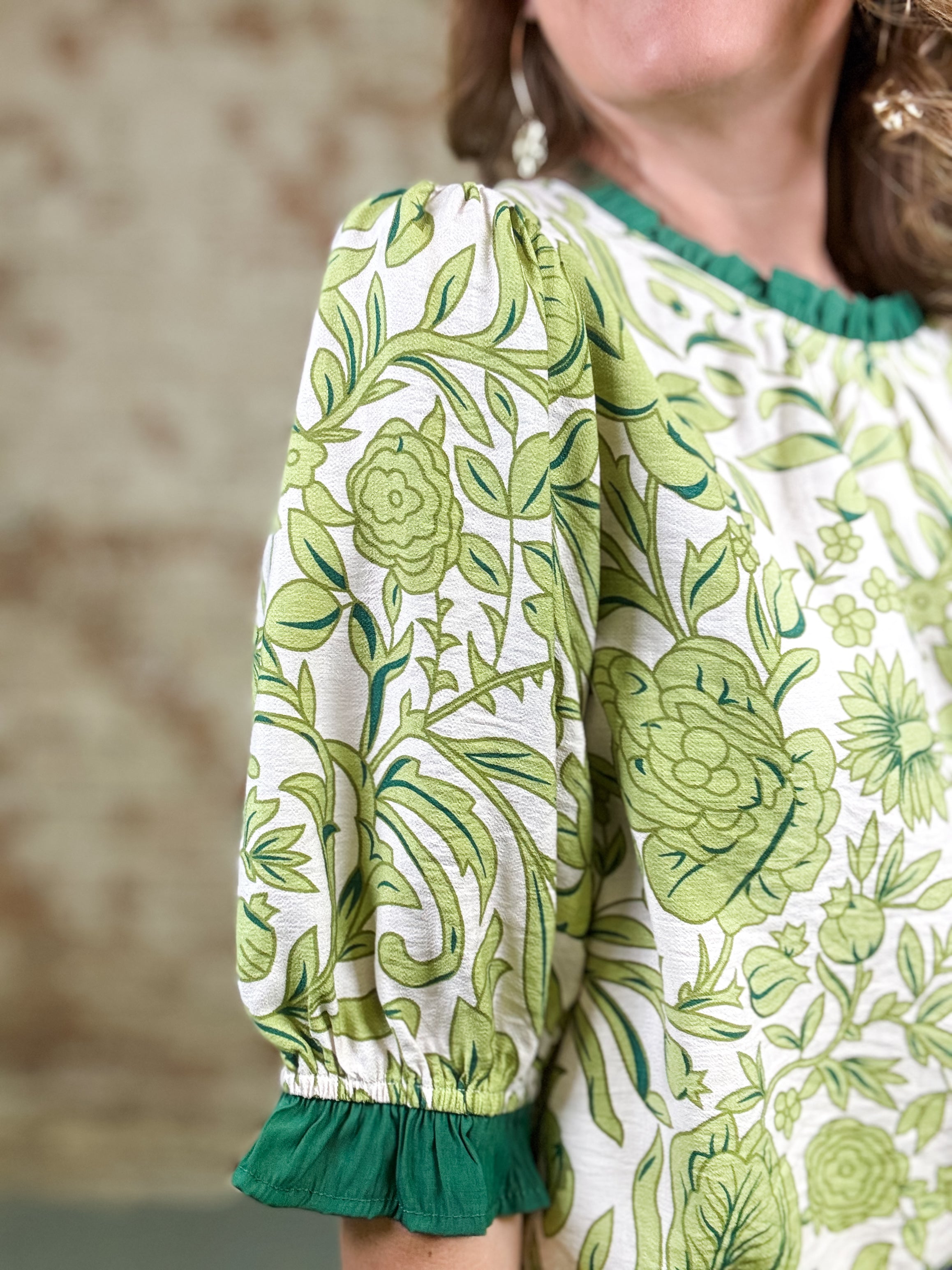 Scarlett Floral Print Top