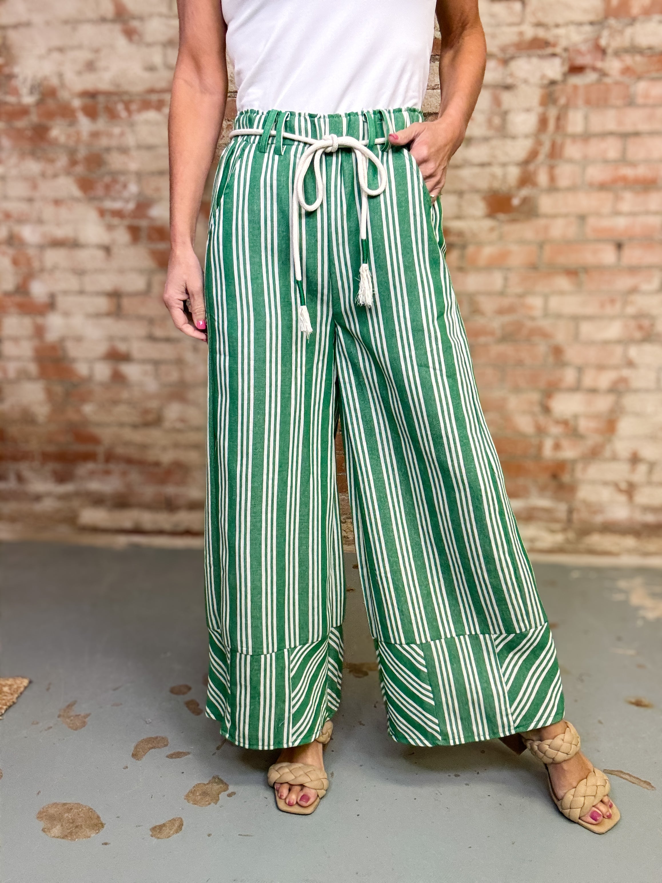 Libby Striped Pants