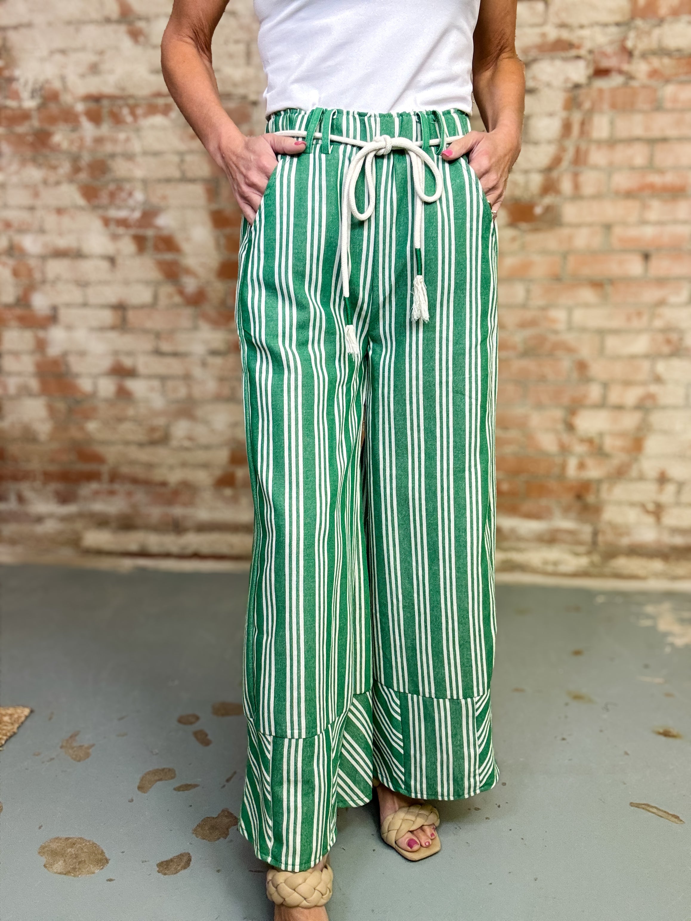 Libby Striped Pants