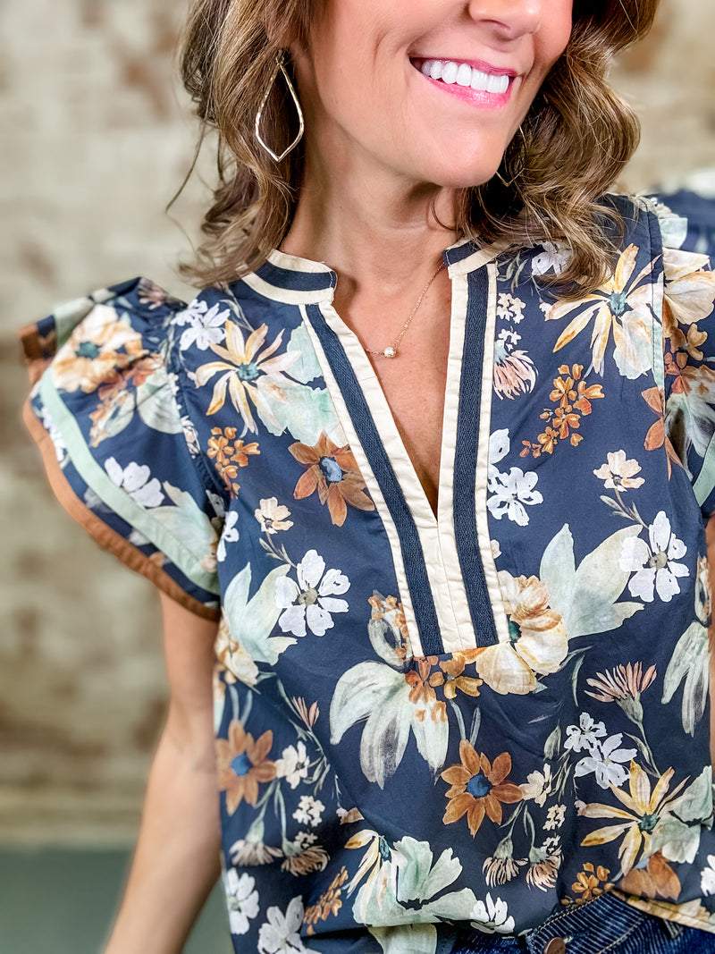 Betsy Floral Top