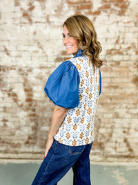 THML Harley Puff Sleeve Top