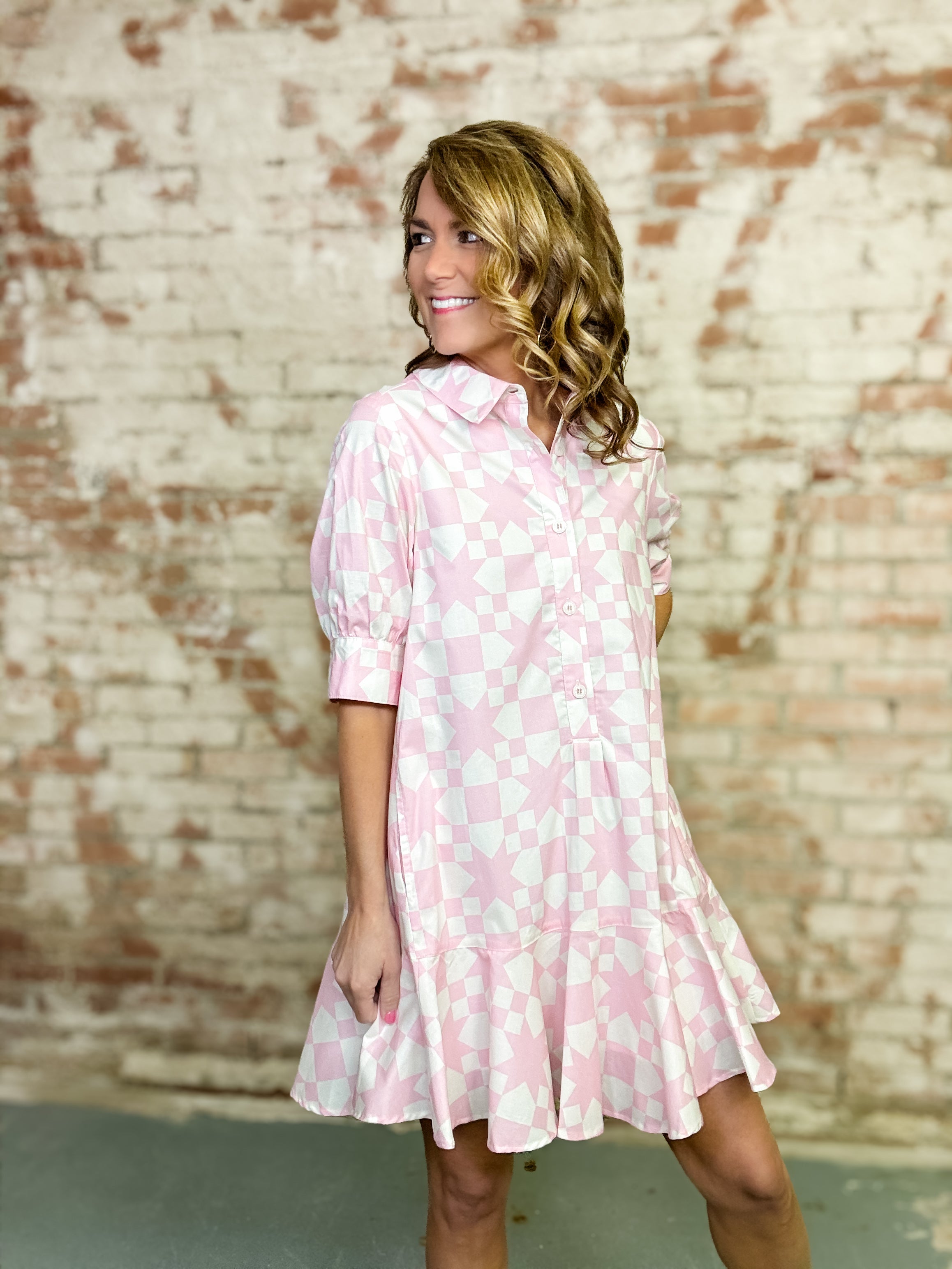 Uncle Frank Bentley Drop Waist Dress