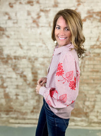 Carys Floral Embroidered Top