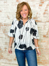 Debi Floral Print Top