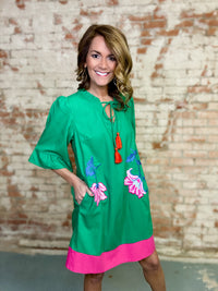 Ryanne Embroidered Dress