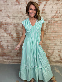 Briana Stripe Dress