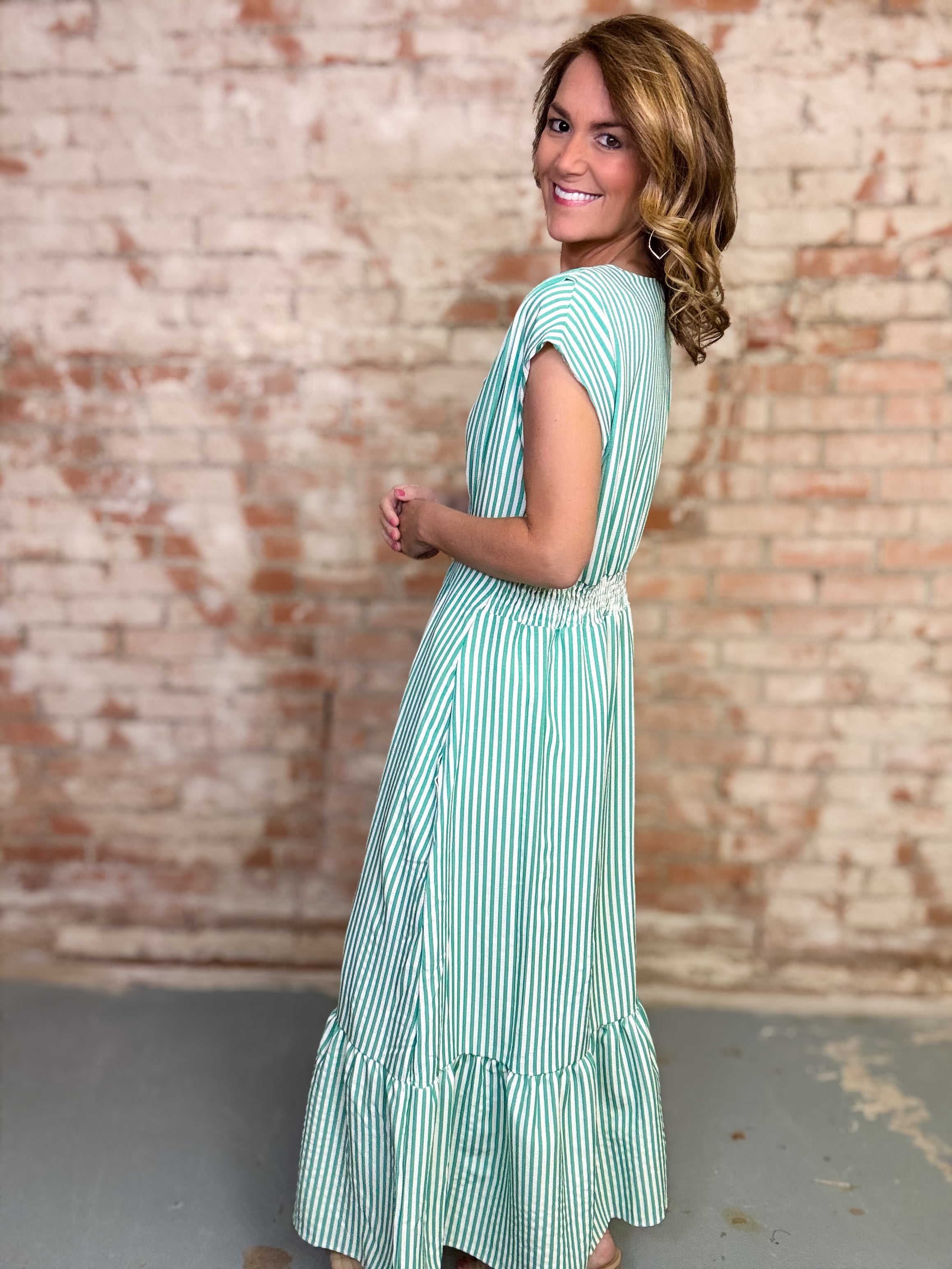 Briana Stripe Dress