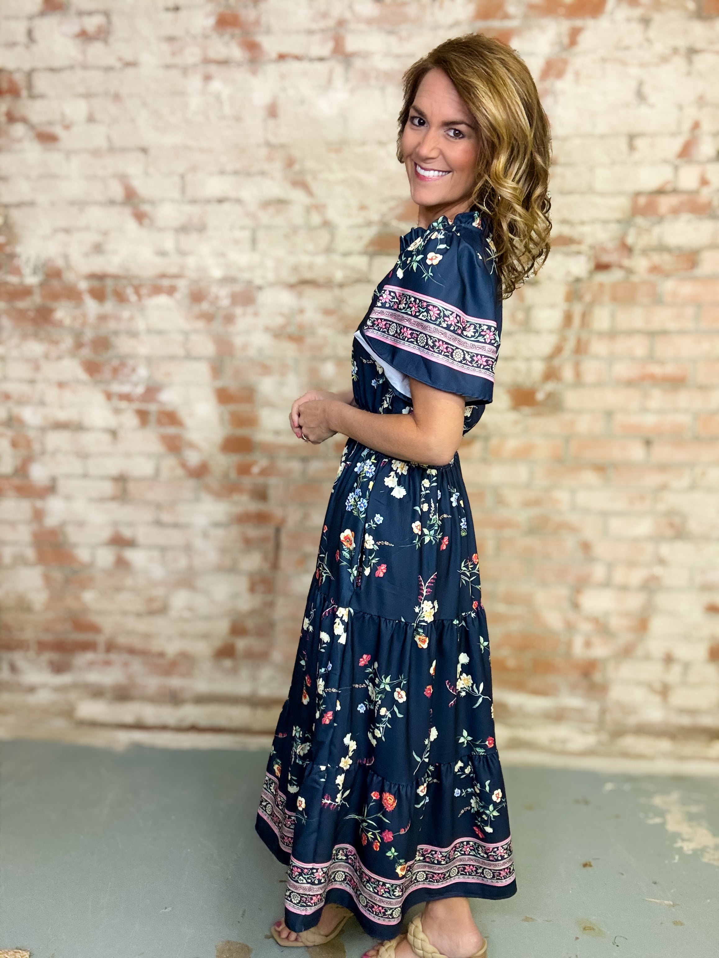 Fleur Tiered Maxi Dress