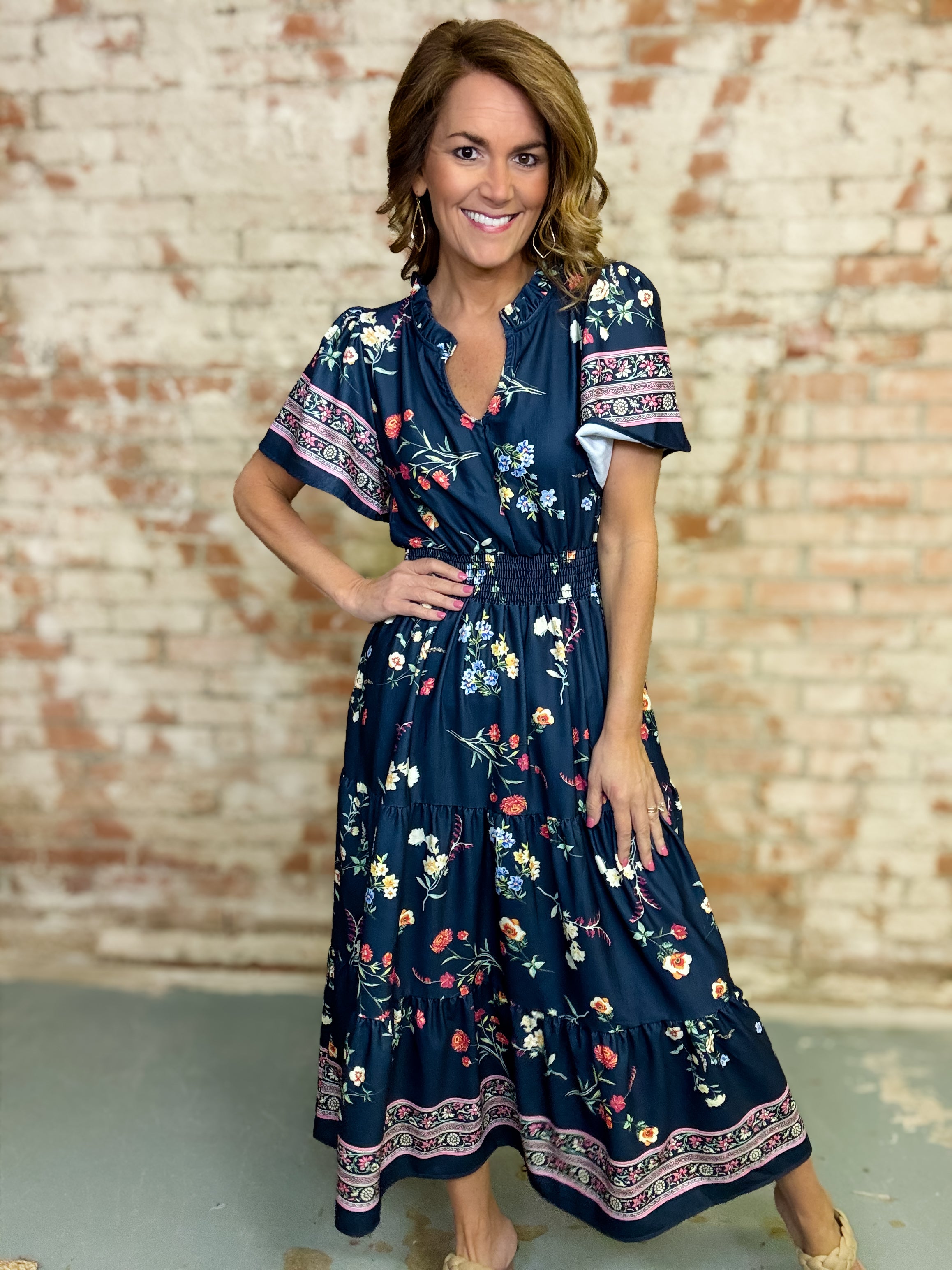 Fleur Tiered Maxi Dress