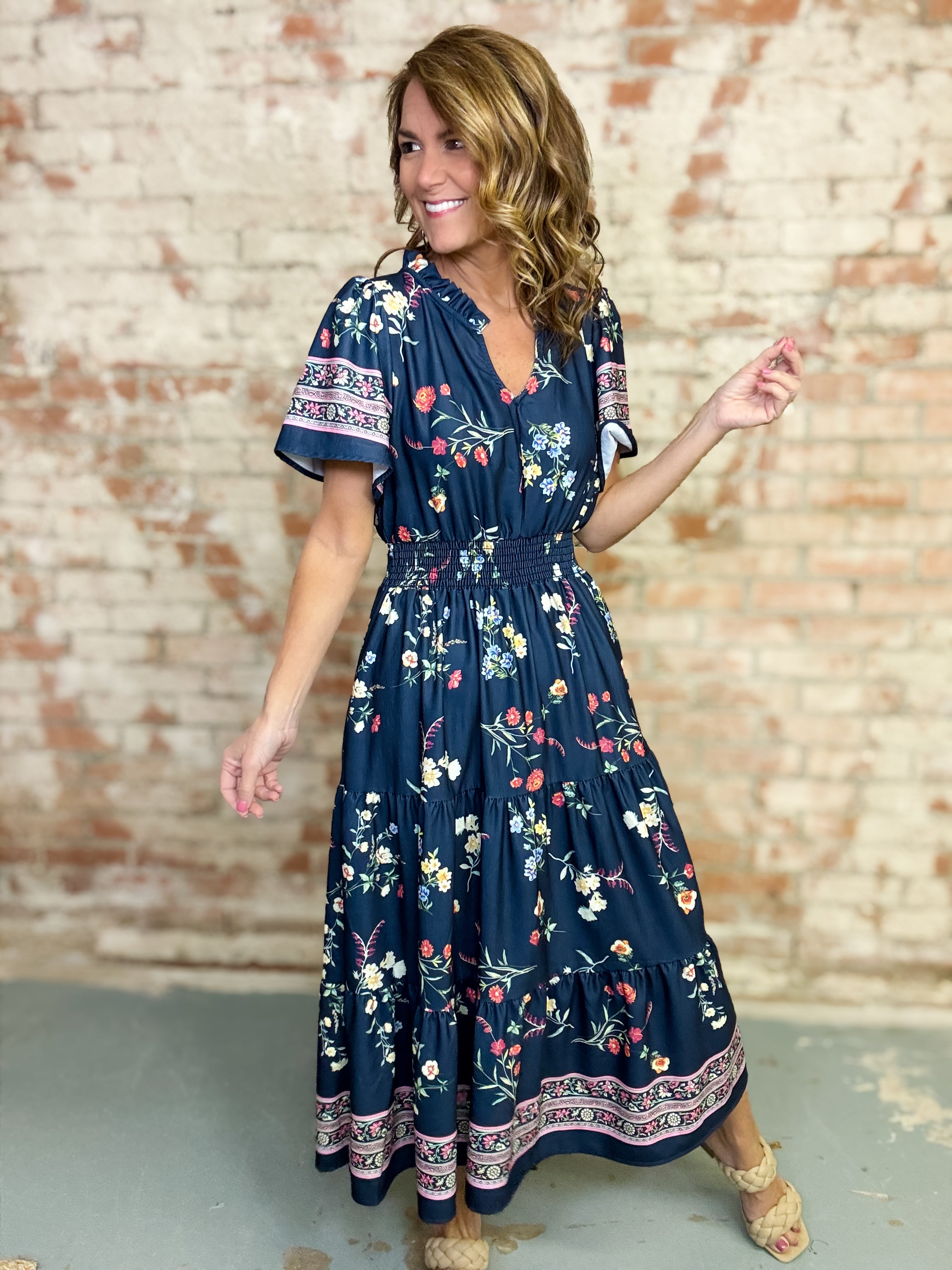 Fleur Tiered Maxi Dress