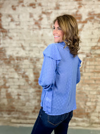 Inaya Pom Pom Chiffon Top