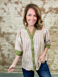 Virginia Floral Embroidered Top