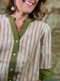 Virginia Floral Embroidered Top