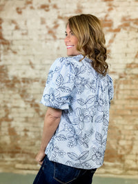 Sophia Floral Print Top