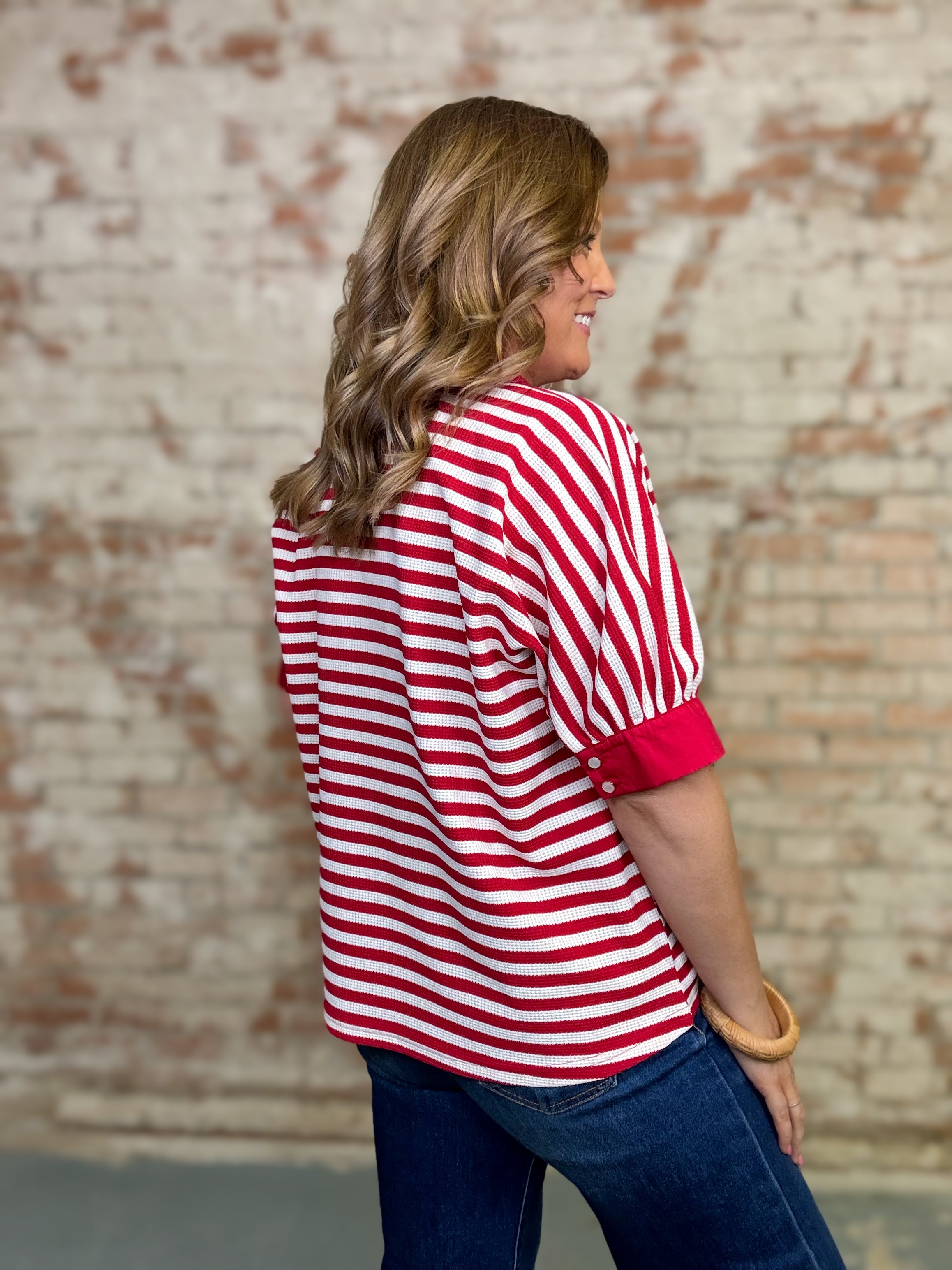 Eva Stripe Top