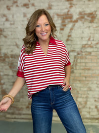 Eva Stripe Top