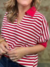 Eva Stripe Top