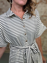 Zarae Stripe Romper