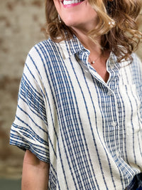 Reina Button-Down Top