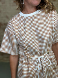 Lisa Checkered Dress