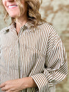 Shawnee Double Pocket Stripe Top