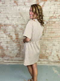 Lisa Checkered Dress