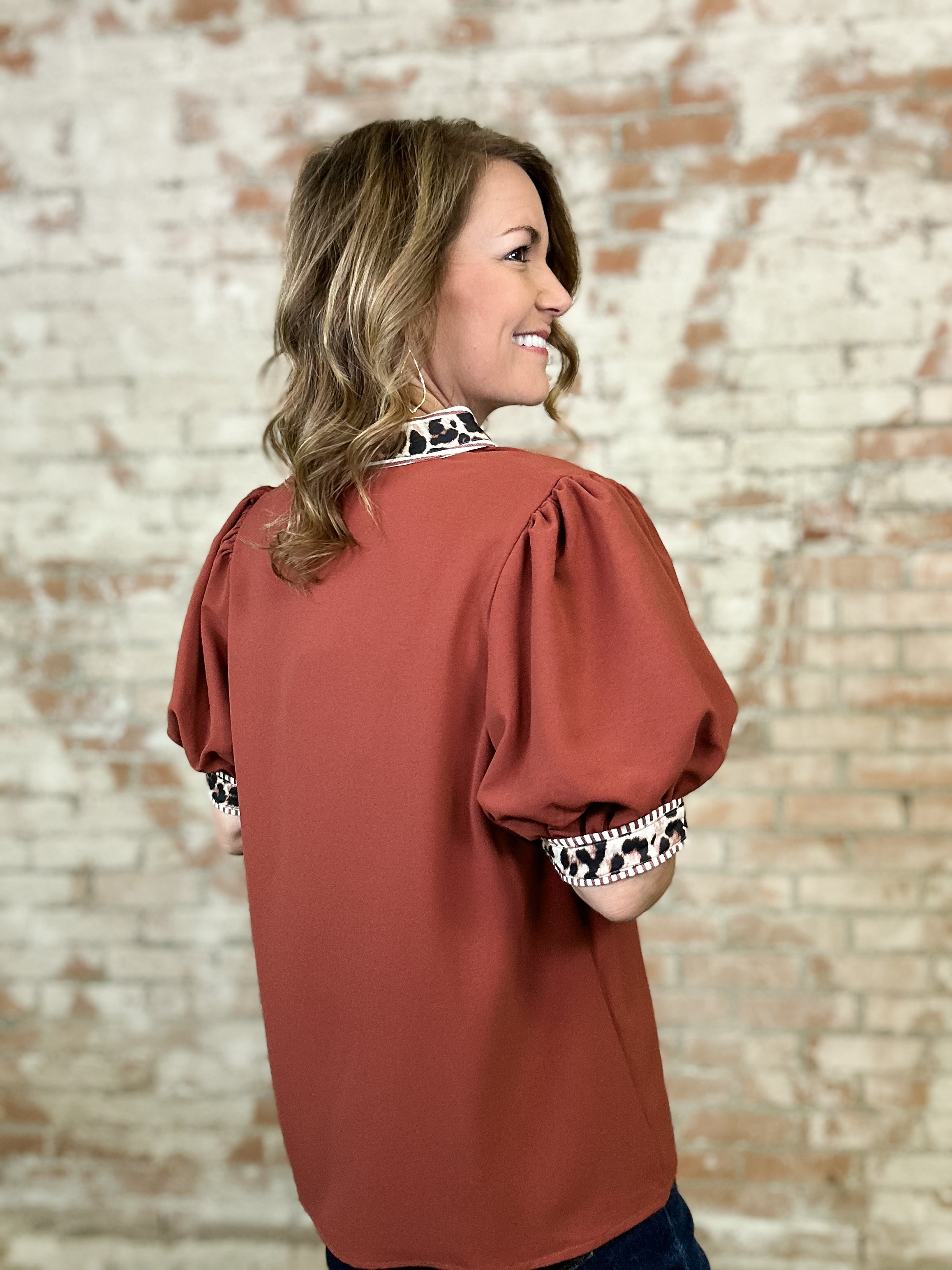 Ansley Puff Sleeve Top