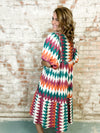 Patty Diamond Print Dress