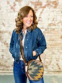 Rex Denim Bomber Jacket